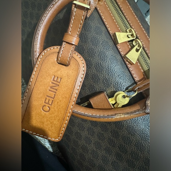 Celine Hand Bag Travel Unisex Monogram 40cm Vintage Preowned - Picture 14 of 15